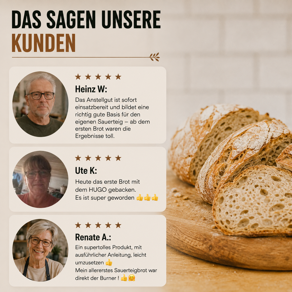 HUGO Sauerteig Starter