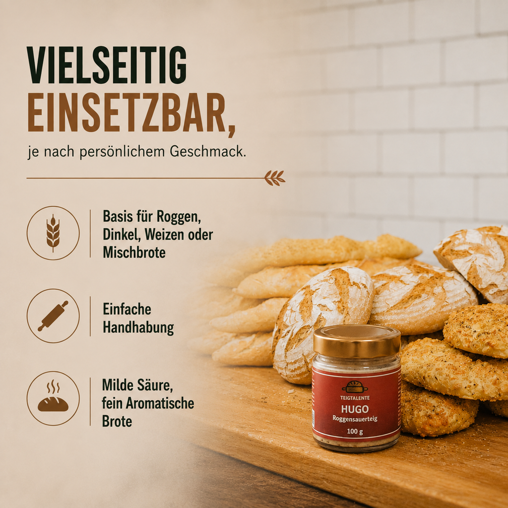 HUGO Sauerteig Starter