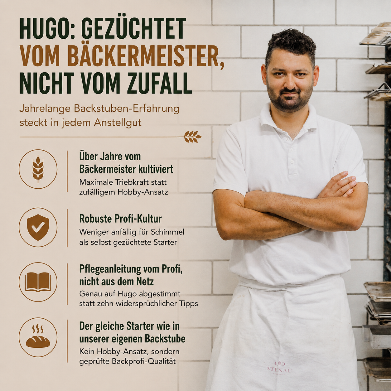 HUGO Sauerteig Starter