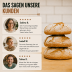 Sauerteig Starter Komplett Set inkl. Videoanleitung vom Bäckermeister
