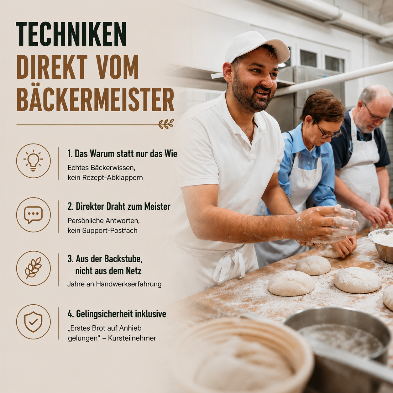 VERTIEFEN - Sauerteig Masterclass Baguette